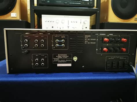Pioneer A 004 Vintage Integrated Amplifier Audio Soundbars Speakers