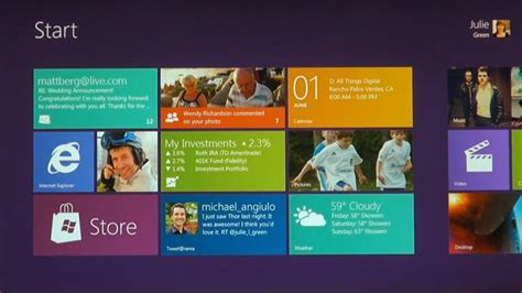 Microsoft Previews “touch Optimized” Windows 8 Operating System