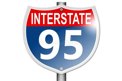 Interstate 95 Sign Stock Illustrations 23 Interstate 95 Sign Stock