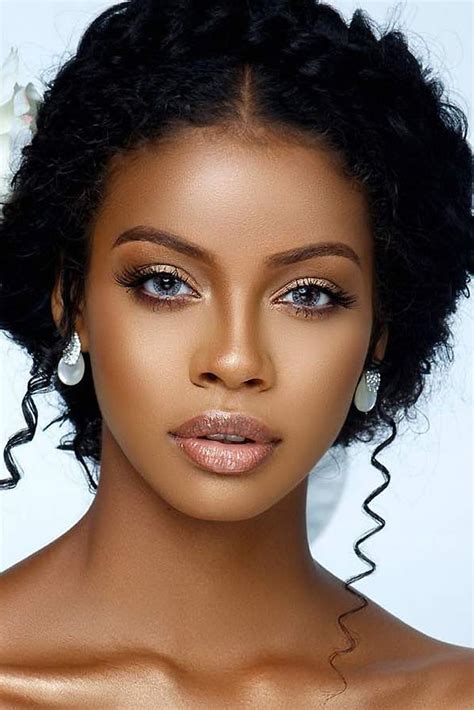 30 Black Bride Makeup Ideas Black Bridal Makeup Makeup For Black