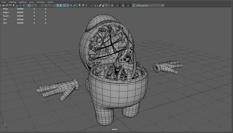 3d Model Among Us Impostor Pack Vr Ar Low Poly Rigged Cgtrader