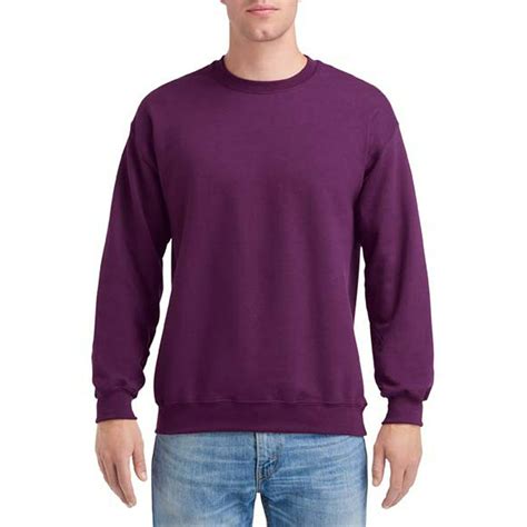 Gildan Gildan Mens Heavy Blend Crewneck Sweatshirt S Plum Walmart