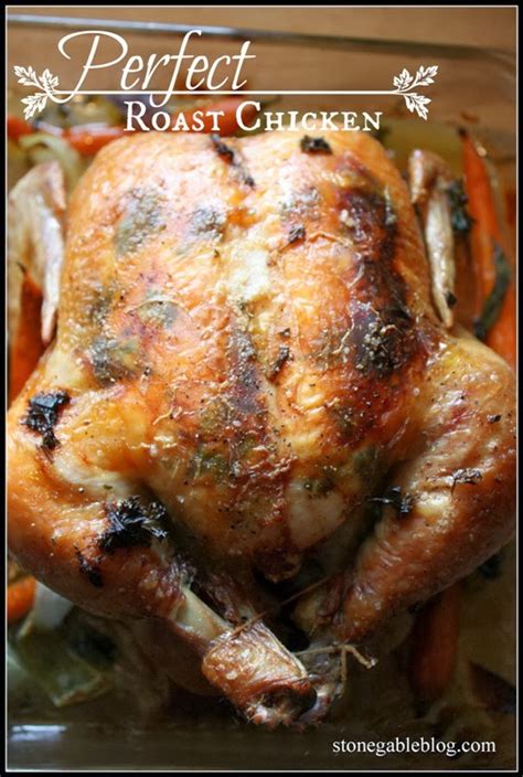 Pot pie, soup, roast chicken, and showstopper. Ina Garten's Perfect Roast Chicken With A StoneGable Twist ...