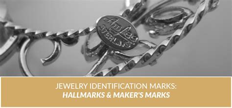 Jewelry Identification Marks Hallmarks And Makers Marks