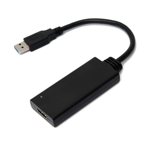 Compact in size and powered directly from a usb 2.0 port, the converter is a practical and. USB 3.0 To HDMI HD 1080P Video Cable Converter Adapter For ...