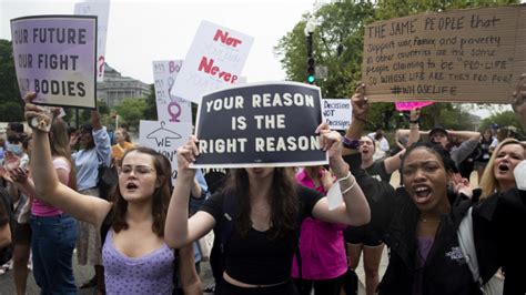 El de estadounidenses defiende mantener protección del derecho al aborto