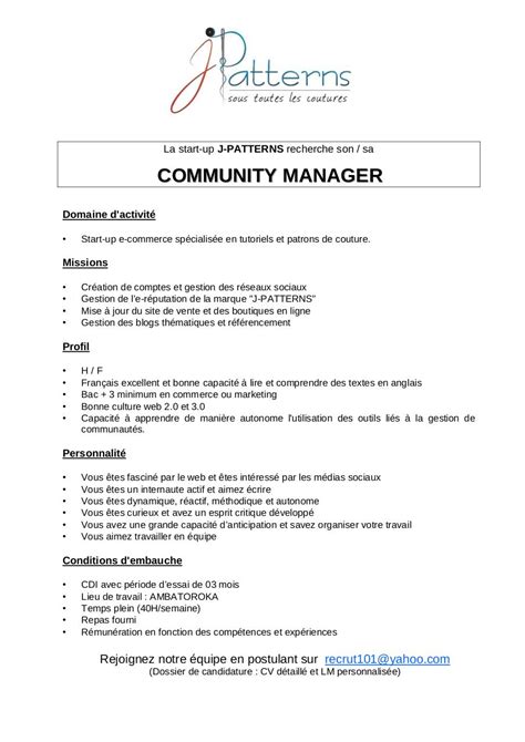 Community Manager Par User Fichier Pdf
