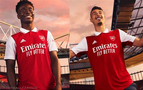 Arsenal 202223 Adidas Home Kit Football Fashion