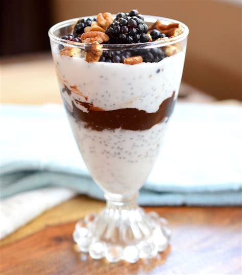 Low Carb Chia Pudding Parfait Great Food And Lifestyle