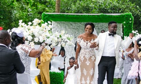 Official Photos Of Ghanaian Rapper Sakordie And Tracys Wedding