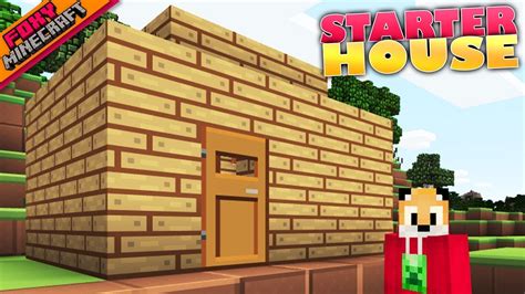 Maybe you would like to learn more about one of these? Minecraft | STARTER HOUSE | Bedrock Survival Realm 84 - YouTube