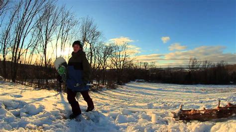 Homemade Snowboard Jump Youtube