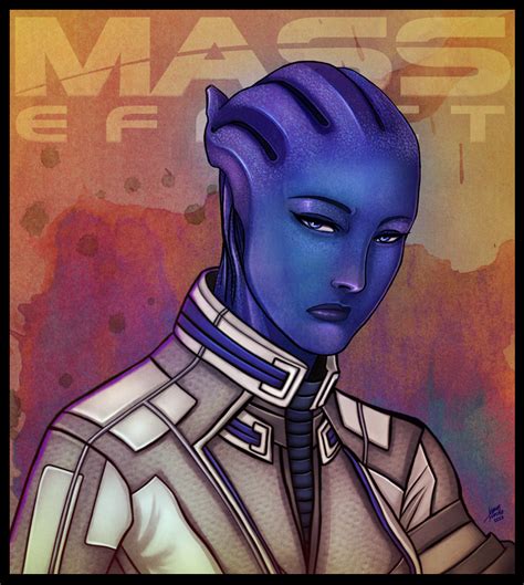 Mass Effect Liara Tsoni By Lux Rocha On Deviantart