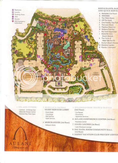 Aulani Resort Map The Dis Disney Discussion Forums