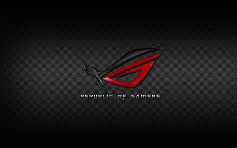 Free Download Asus Rog Republic Of Gamers Carbon Fiber By Pelu85 On