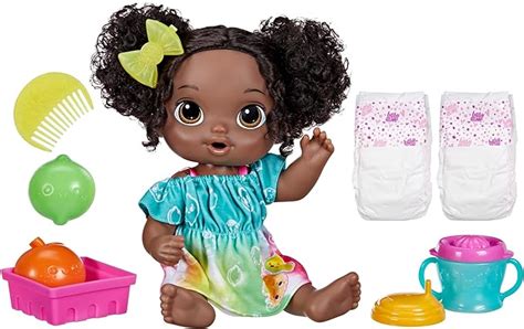 Baby Alive Fruity Sips Doll Lime Toys For 3 Year Old Girls 12 Inch