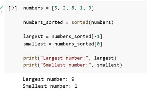Find Largest And Smallest Number In Python Without List Python Guides