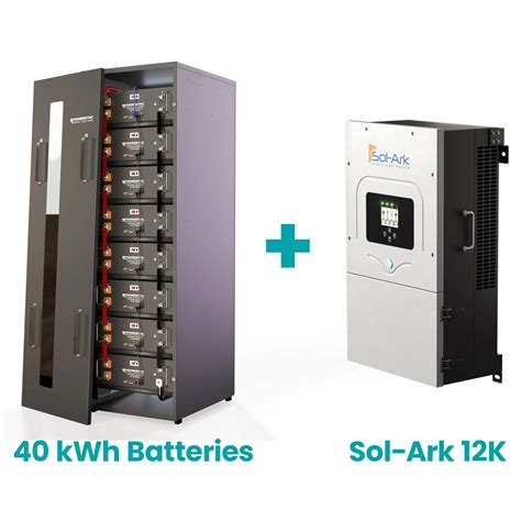 512v 400ah 20 Kwh Sol Ark Lifepo4 Lithium Battery Energy Storage System Powersync Energy