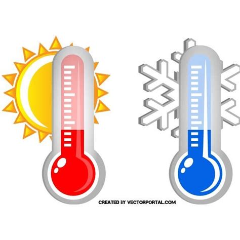 Hot And Cold Weather Vector Creative Commons Images Weather Cold