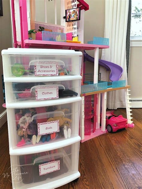 realistic barbie storage ideas that will tame the doll mess barbie storage toy room