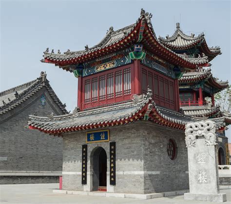 The Ancient Chinese Traditional Architecture Stock Photo Image Of