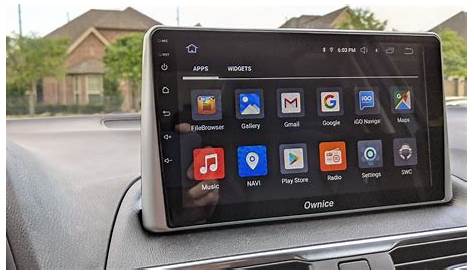 2014 Mazda 3 Android Radio Head Unit Installation - YouTube
