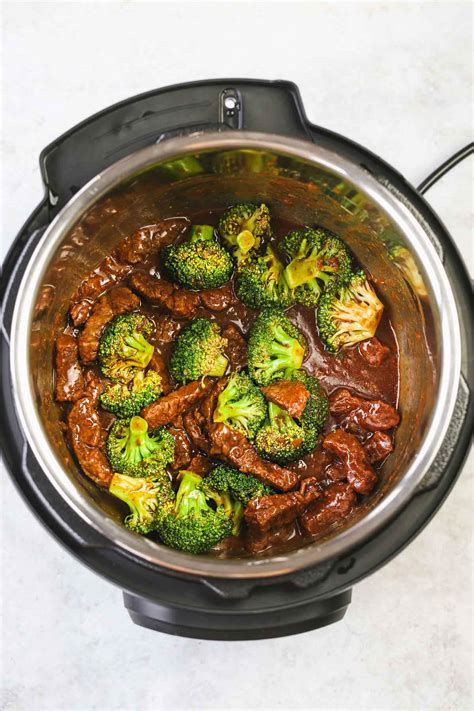 Instant Pot Beef And Broccoli Little Sunny Kitchen