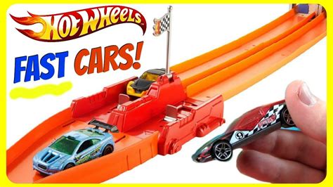 Hot Wheels Super Launch Speed Track Win Or Crash Hot Wheels Track