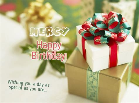 Happy Birthday Mercy Pictures Congratulations
