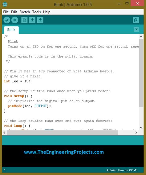 Getting Started With Arduino Programming The Engineering Projects