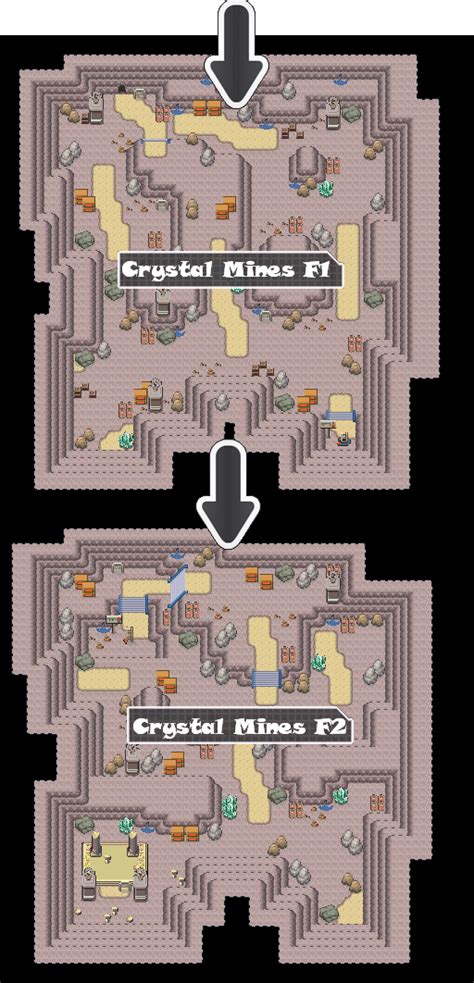 Pokemon Cave Map