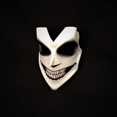 Jeff The Killer Mask Leather Jeff The Killer Cosplay Mask Etsy