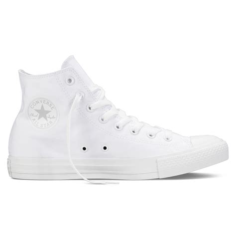 Sneakers Chuck Taylor All Star Mono Hi Canvas Weiss Converse La Redoute