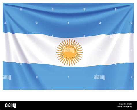 Argentina Flag Wave Fabric Texture Hi Res Stock Photography And Images