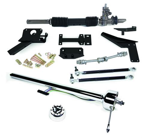 1953 1962 Corvette Steeroids Rack And Pinion Conversion Kit With Column