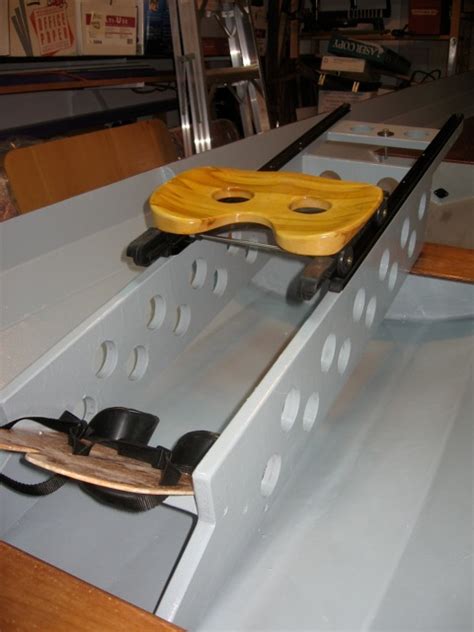 Sliding Seat System For Annapolis Wherry Angus Rowboats