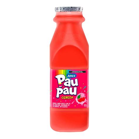 Bebida Pau Pau Con Jugo De Fruta Cereza 250 Ml Soriana