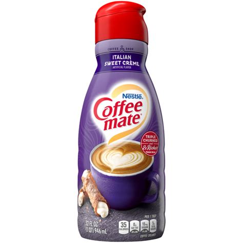 Italian Sweet Crème Flavored Coffee Creamer oz Official Coffee mate
