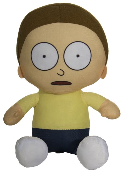 Official Rick And Morty Super Soft Plush Filled Cushion Boys Fan T