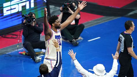 76ers Vs Clippers Embiid Drops 36 Helps End La Win Streak At 7