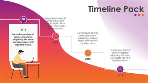 Creative Timeline Free Powerpoint Template