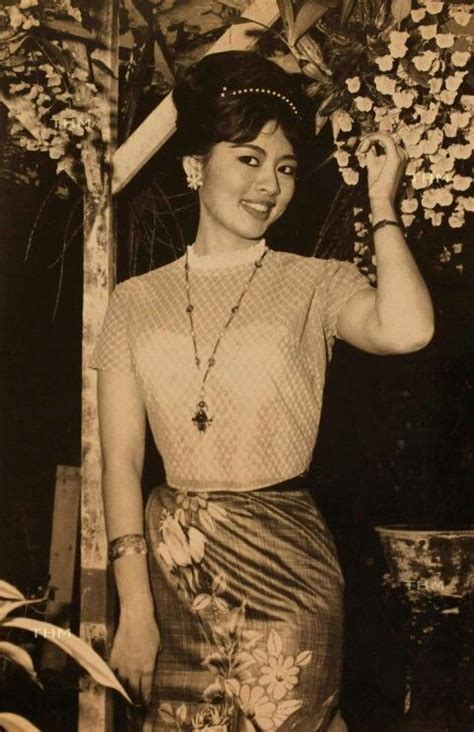 Vintage Myanmar Fashion Vintage Myanmar Burma Dress Burmese Clothing