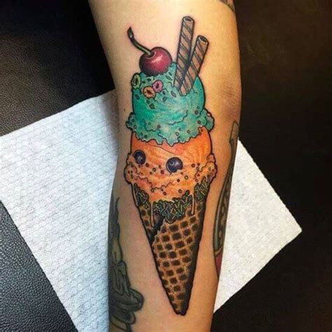 Ice Cream Tattoos Tattoo Ink