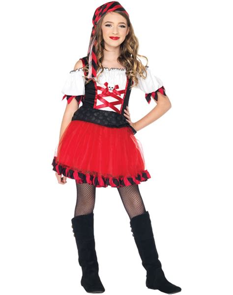 Aye Aye Captain Girls Pirate Costume
