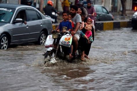 Karachi Suffers Urban Flooding After Heavy Rain Lashes City Pakistan