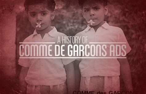 The 25 Most Awesome Comme Des GarÇons Ads Complex