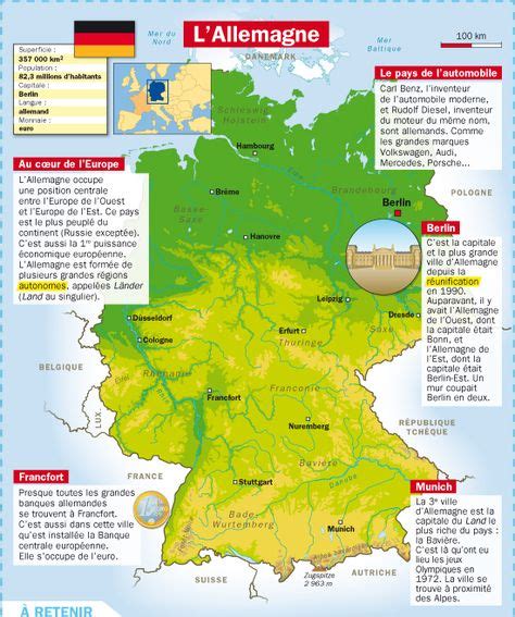 Épinglé Par Joelle G Sur Allemagne Géographie Apprendre Lallemand