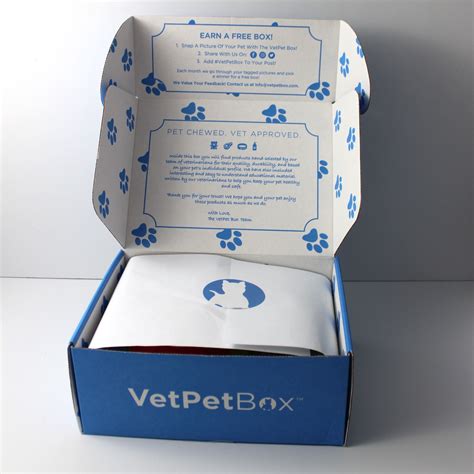 Vetpet Box Dog Subscription Review Coupon March 2018 Box