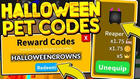 Then enter one of this above and validate. ALL HALLOWEEN PET UPDATE CODES IN SABER SIMULATOR! Roblox | Halloween animals, Roblox, Coding