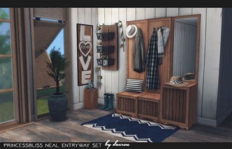 Blooming Rosy Archive — 2t4 Princessbliss Neal Entryway Set By Daeron